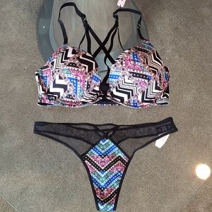 ❤️Sexy 2-Piece Matching Victoria Secret Set 34D/M